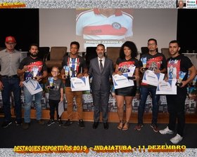 HOMENAGEM AOS DESTAQUES ESPORTIVOS DE 2019