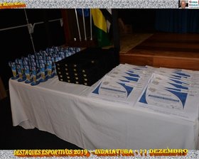 HOMENAGEM AOS DESTAQUES ESPORTIVOS DE 2019