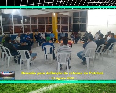 REUNIÃO PARA DEFINIÇÃO DO RETORNO DO FUTEBOL