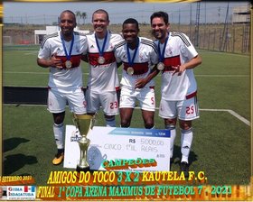 AMIGOS DO TOCO É CAMPEÃO da 1ª COPA ARENA MAXIMUS FUTEBOL 7 2021