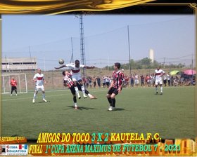 AMIGOS DO TOCO É CAMPEÃO da 1ª COPA ARENA MAXIMUS FUTEBOL 7 2021