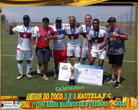 AMIGOS DO TOCO É CAMPEÃO da 1ª COPA ARENA MAXIMUS FUTEBOL 7 2021