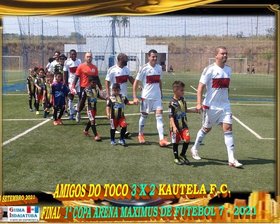 AMIGOS DO TOCO É CAMPEÃO da 1ª COPA ARENA MAXIMUS FUTEBOL 7 2021