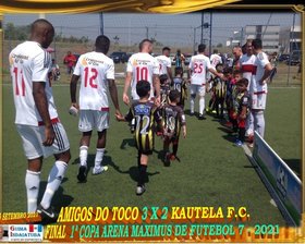 AMIGOS DO TOCO É CAMPEÃO da 1ª COPA ARENA MAXIMUS FUTEBOL 7 2021