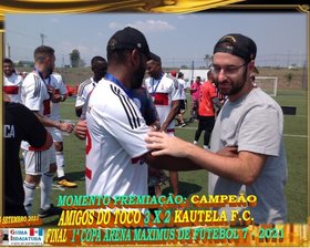 AMIGOS DO TOCO É CAMPEÃO da 1ª COPA ARENA MAXIMUS FUTEBOL 7 2021