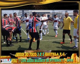 AMIGOS DO TOCO É CAMPEÃO da 1ª COPA ARENA MAXIMUS FUTEBOL 7 2021