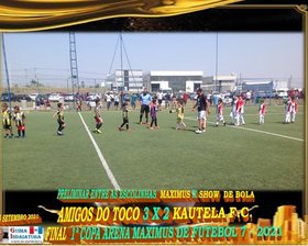 AMIGOS DO TOCO É CAMPEÃO da 1ª COPA ARENA MAXIMUS FUTEBOL 7 2021