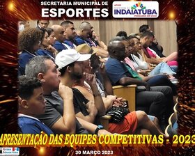 APRESENTAÇÃO DAS EQUIPES COMPETITIVAS 2023