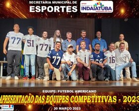 APRESENTAÇÃO DAS EQUIPES COMPETITIVAS 2023