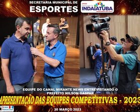 APRESENTAÇÃO DAS EQUIPES COMPETITIVAS 2023