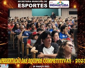 APRESENTAÇÃO DAS EQUIPES COMPETITIVAS 2023