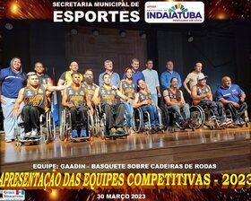 APRESENTAÇÃO DAS EQUIPES COMPETITIVAS 2023