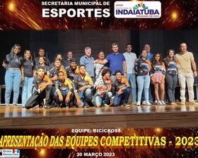 APRESENTAÇÃO DAS EQUIPES COMPETITIVAS 2023