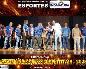 APRESENTAÇÃO DAS EQUIPES COMPETITIVAS 2023