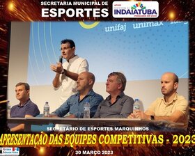 APRESENTAÇÃO DAS EQUIPES COMPETITIVAS 2023