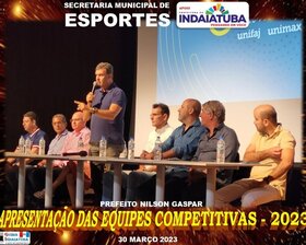 APRESENTAÇÃO DAS EQUIPES COMPETITIVAS 2023