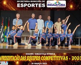 APRESENTAÇÃO DAS EQUIPES COMPETITIVAS 2023