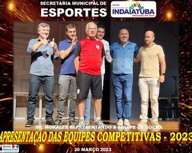 APRESENTAÇÃO DAS EQUIPES COMPETITIVAS 2023