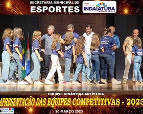 APRESENTAÇÃO DAS EQUIPES COMPETITIVAS 2023