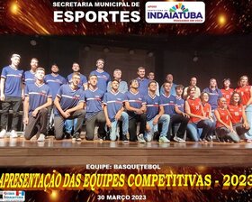 APRESENTAÇÃO DAS EQUIPES COMPETITIVAS 2023