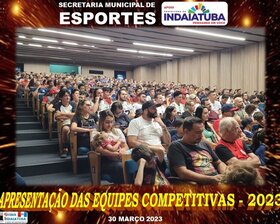 APRESENTAÇÃO DAS EQUIPES COMPETITIVAS 2023