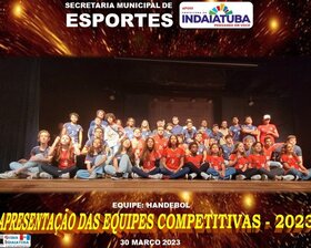 APRESENTAÇÃO DAS EQUIPES COMPETITIVAS 2023