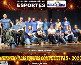 APRESENTAÇÃO DAS EQUIPES COMPETITIVAS 2023