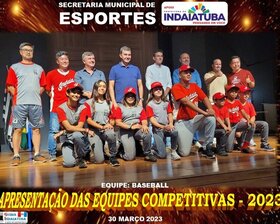 APRESENTAÇÃO DAS EQUIPES COMPETITIVAS 2023