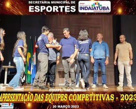 APRESENTAÇÃO DAS EQUIPES COMPETITIVAS 2023