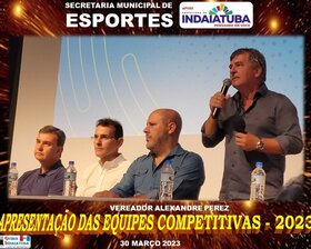 APRESENTAÇÃO DAS EQUIPES COMPETITIVAS 2023