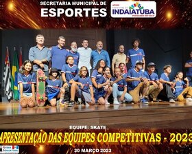 APRESENTAÇÃO DAS EQUIPES COMPETITIVAS 2023