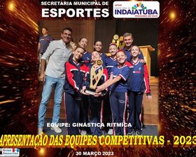 APRESENTAÇÃO DAS EQUIPES COMPETITIVAS 2023