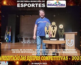 APRESENTAÇÃO DAS EQUIPES COMPETITIVAS 2023