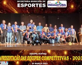 APRESENTAÇÃO DAS EQUIPES COMPETITIVAS 2023